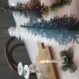 Christmas table settings - Jeans blue Christmas tabletop paper ornaments - FABGOOSE