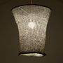 Objets de décoration - Lampes suspendues REDES, LAGUNA. Fabriqué à la main en France - MONA PIGLIACAMPO . ATELIER SOL DE MAYO