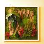 Paintings - VF  Jungle Square Moss Art Wall Collection - VIVA FLORA