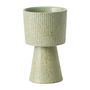 Decorative objects - Stand groove Ø12 H19.5 GREEN10.5C - LAUVRING