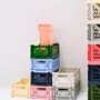 Storage boxes - MINI BOX crates _ Assorted colors - POP CORN