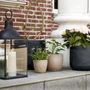 Decorative objects - Lantern 25X25 H62 ant.black - LAUVRING