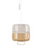 Hanging lights - Pendant Lamp BAMBOO SQUARE - FORESTIER