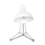 Hotel bedrooms - Diana Table Lamp White Silver - CIRCU