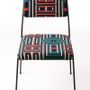 Chairs for hospitalities & contracts - Impala Chair & Coralie Prévert Fabric - AIRBORNE