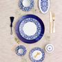 Assiettes de réception  - Blue Legacy assiette en porcelaine - PORCEL