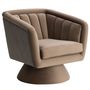 Office seating - Caprice swivel armchair - CASA MAGNA