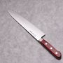 Kitchen utensils - INOX Gyuto knife with Red plywood handle 240mm - ITTOSAI KOTETSU