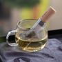 Tea and coffee accessories - ELIXIR(+). glass tea stick / infuser - SIMPLE LAB EXPERIENCE