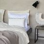 Fabric cushions - Pointilliste cushion 100% cotton    - FEBRONIE