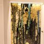 Other wall decoration - Glass panel coated with urushi lacquer - RHUS