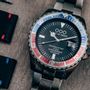 Watchmaking - Automatico Red & Blue watch  - OUT OF ORDER