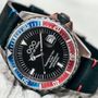 Watchmaking - Automatico Red & Blue watch  - OUT OF ORDER