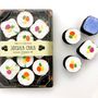 Children's arts and crafts - TWEE Sushi Maki Roll Sidewalk Chalk - TWEE