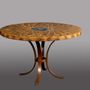 Dining Tables - table “Sunflower of the islands” - JULIEN LACHAUD ÉBENISTE
