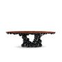 Dining Tables - Newton Black Walnut Dining Table  - COVET HOUSE