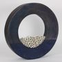 Decorative objects - Large Blue Ring Sculpture - ATELIERNOVO