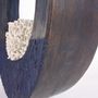 Decorative objects - Large Blue Ring Sculpture - ATELIERNOVO