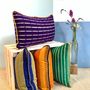 Fabric cushions - Woven cushions in Benin - COUSSIN D'AFRIQUE