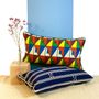 Fabric cushions - Cocodji cushion woven in Togo - COUSSIN D'AFRIQUE