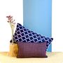 Fabric cushions - Tai cushions woven in Togo - COUSSIN D'AFRIQUE