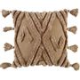 Coussins textile - HOUSSE DE COUSSIN COPENHAGEN TAN - CLASSIC COLLECTION