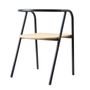 Children's tables and chairs - BLACK METAL CHAIR (ADULT VERSION) - MUM AND DAD FACTORY