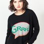 Apparel - Sweater GRRR  - MADLUV CASHMERE GOES POP