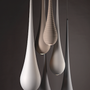 Design objects - Hanging Light Drop ribbed 68 - BLOOMBOOM