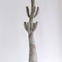 Sculptures, statuettes and miniatures - Large Contemporary Black Ceramic Cactus Sculpture - ATELIERNOVO