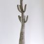 Sculptures, statuettes and miniatures - Large Contemporary Black Ceramic Cactus Sculpture - ATELIERNOVO