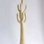 Sculptures, statuettes et miniatures - Sculpture Grand Cactus Blanc - ATELIERNOVO