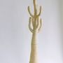 Sculptures, statuettes and miniatures - Large Contemporary White Ceramic Cactus Sculpture - ATELIERNOVO