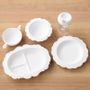 Repas pour enfant - REALE Ensemble de vaisselle pour enfant (5 plats) /plastique de bambou japonais biologique | respectueux de l'environnement | sans BPA - REALE