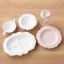 Children's mealtime - REALE Children's Tableware Set (5 Dishes) /Organic Japanese Bamboo Plastic | Environmentally Friendly | BPA Free - REALE
