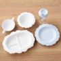 Repas pour enfant - REALE Ensemble de vaisselle pour enfant (5 plats) /plastique de bambou japonais biologique | respectueux de l'environnement | sans BPA - REALE