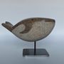 Sculptures, statuettes et miniatures - Petite Baleine de Granite - LUCIE DELMAS SCULPTURE