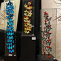 Decorative objects - Flight of Morpho butterflies, cabinet of curiosities. - METAMORPHOSES