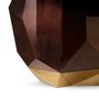 Boîtes de rangement  - Diamond Chocolate Sideboard - COVET HOUSE