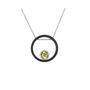 Jewelry - Carbon Circle Necklace - INSOLITE JOAILLERIE