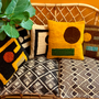 Fabric cushions - Mandombe Cushions - KILUBUKILA