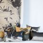 Fabric cushions - Nymphaea Collection - Lumi cushion embroidered and dipped - EVOLUTION PRODUCT