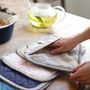 Potholders - Linen pot holder in various colors - MAGICLINEN