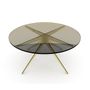 Tables basses - DEAN ROUND COFFEE TABLE - TONICIE'S