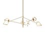 Suspensions extérieures - CHANDELIER HARLOW SPOKE CHANDELIER - TONICIE'S