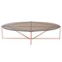 Coffee tables - TENSEGRITY OVAL COFFEE TABLE - TONICIE'S