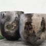 Vases - Smoke-fired table vases and bowls - MARIE-ANNICK LE BLANC CERAMICS