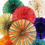 Decorative objects - Paper Marble Rosettes  , Stationeries, Lanterns, text garlands etc. - GIFTED HANDS