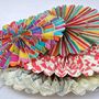 Decorative objects - Paper Marble Rosettes  , Stationeries, Lanterns, text garlands etc. - GIFTED HANDS