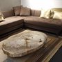 Coffee tables - PETRIFIED WOOD COFFEE TABLE - XYLEIA PETRIFIED WOOD